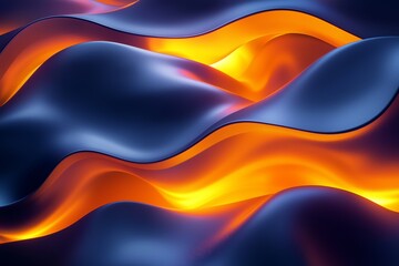 A creative stock image depicting a wave with a curvy, textured line in bright colors.
