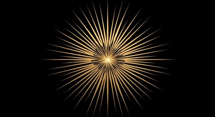 Obraz premium Light effects such as lens flare, light leaks, and warm sun rays, along with golden flares, all isolated on a black background, featuring sunlight, glow, and bright shine.
