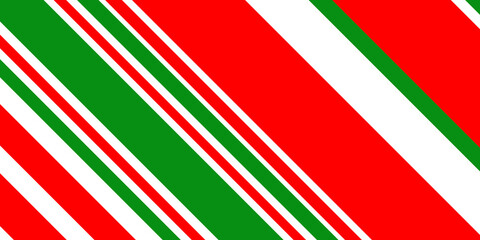 Seamless background with red green lines. Merry Christmas. Happy New Year