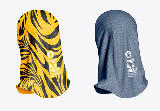 Sport Hijab Mockup