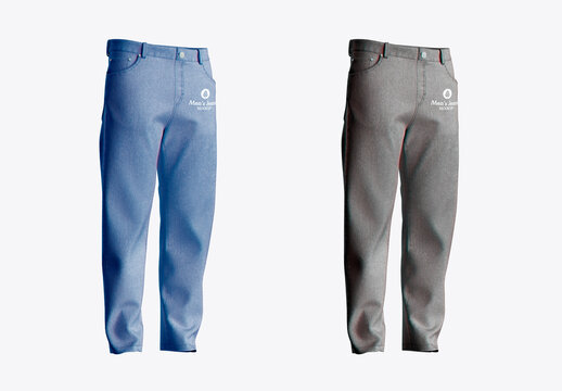 Men's Jeans Mockup
