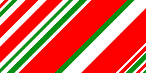 Seamless background with red green lines. Merry Christmas. Happy New Year