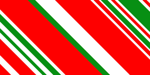 Seamless background with red green lines. Merry Christmas. Happy New Year