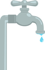 Tap sink faucet water drop