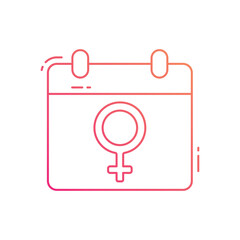 Women�s day vector icon
