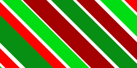 Seamless background with red green lines. Merry Christmas. Happy New Year