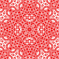 Christmas seamless pattern. Christmas background red. Merry Christmas. Happy New Year.