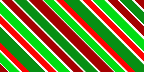 Seamless background with red green lines. Merry Christmas. Happy New Year