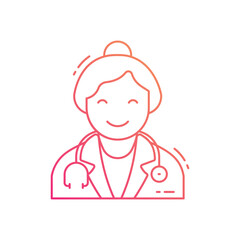 Doctor vector icon