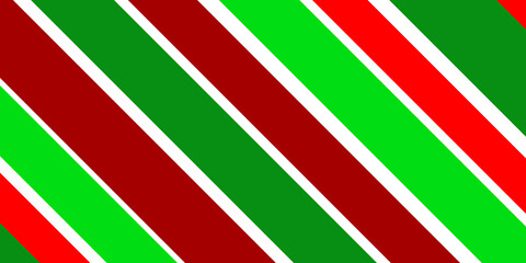 Seamless background with red green lines. Merry Christmas. Happy New Year