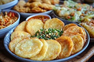 Known by various names Indonesians refer to it as odading bolang baling roti goreng and cakwe