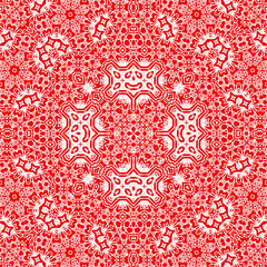 Christmas seamless pattern. Christmas background red. Merry Christmas. Happy New Year.