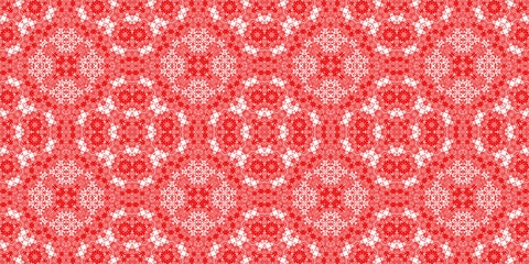 Christmas seamless pattern. Christmas background banner red. Frost pattern. Happy New Year.