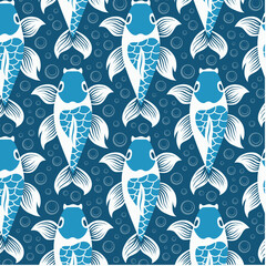 chinese pond Designs in Fabric, Wallpaper and Home Decor