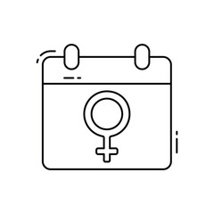 Women�s day vector icon