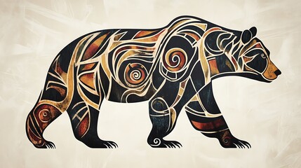 Fototapeta premium keen animal illustratons