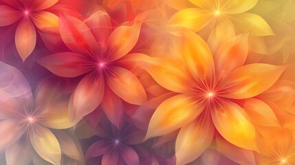 Obraz premium Calming Rhythms Illustration Featuring Soft Waves and Harmonious Abstract Patterns