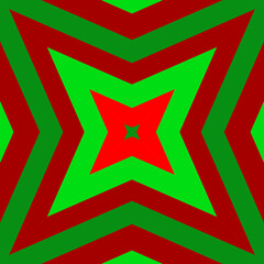 Seamless square pattern red and green. Christmas pattern green and red. Merry Christmas. Happy New Year.