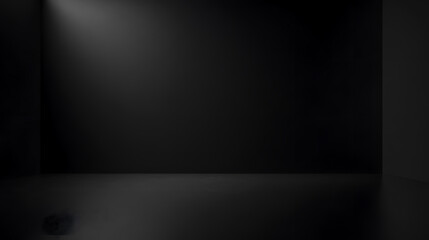 Solid black background for product display or ads