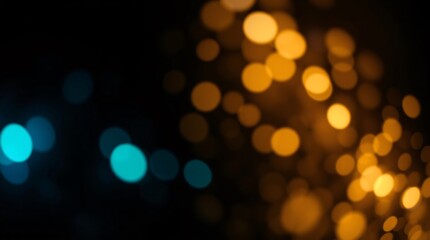 Obraz premium Bokeh light blurs background with white copy space, ideal for fresh and vibrant design projects. Defocused Lights Background with Lens Flare 