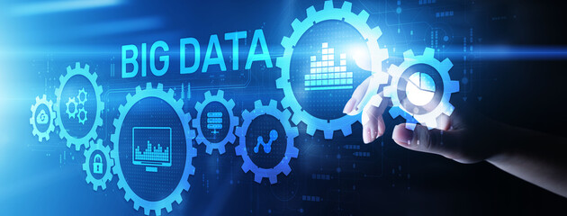 Big Data Science concept analysis analytics technology internet concept.