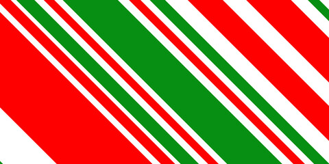 Seamless background with red green lines. Merry Christmas. Happy New Year