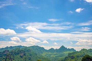 Zhangjiajie scenic area in Hunan Province, China