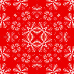 Christmas seamless pattern. Christmas background red. Merry Christmas. Happy New Year.