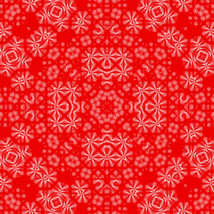Christmas seamless pattern. Christmas background red. Merry Christmas. Happy New Year.