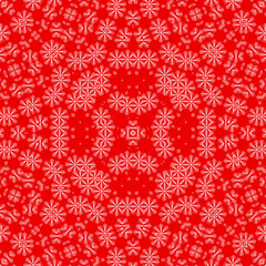 Christmas seamless pattern. Christmas background red. Merry Christmas. Happy New Year.