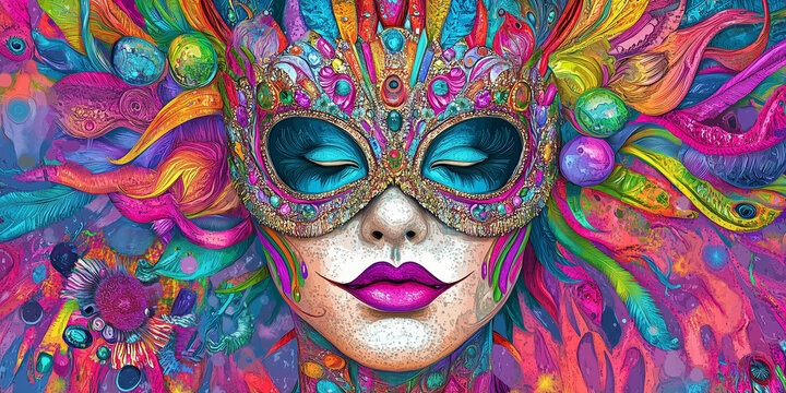 Maschera del carnevale di Venezia