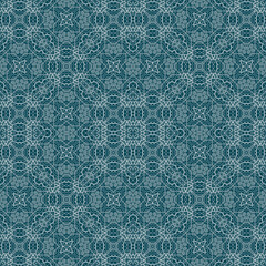 Christmas seamless pattern. Christmas background blue. Snowflake pattern. Happy New Year