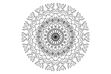 Mandala Design with Beautiful Work