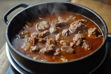 Spicy meat soup yukgaejang