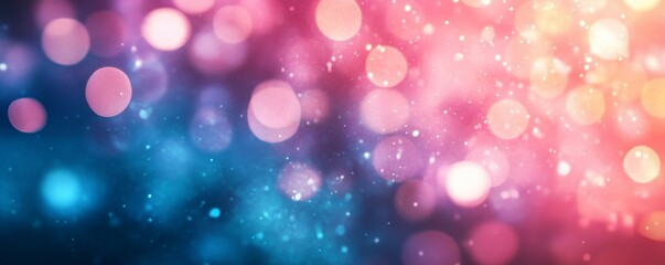 Fototapeta premium a blurry photo of a pink and blue background