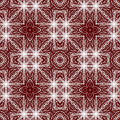 Christmas seamless pattern. Christmas background red. Merry Christmas. Happy New Year.
