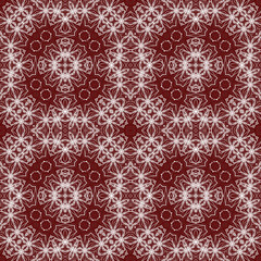 Christmas seamless pattern. Christmas background red. Merry Christmas. Happy New Year.