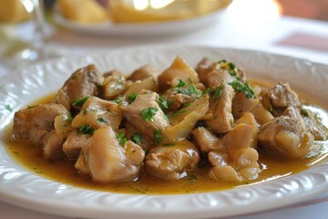 Vale tripe a traditional dish from Spain