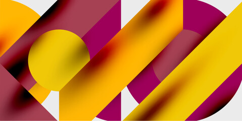 Vibrant abstract background circles with smooth gradients, creating a dynamic and modern design. Ideal for creative, tech, or contemporary-themed projects