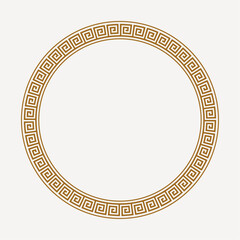 Decorative frame in greek style.