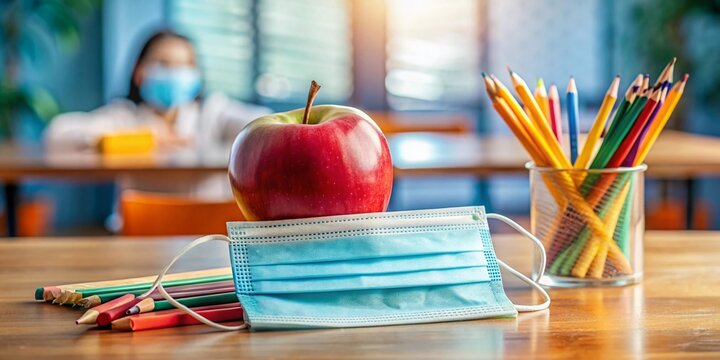 Back to School 2024: New Normal Classroom Essentials - Masks, Apples & Learning