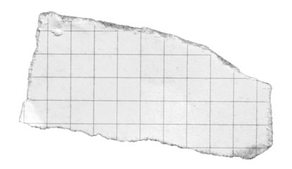 torn paper vintage note grid memo black and white