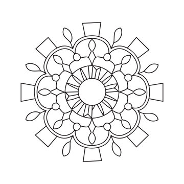recommend clip art: mandala design for meditation and coloring book, relaxing mandala art for inner peace, mandala art for wall art, henna design, tattoo design