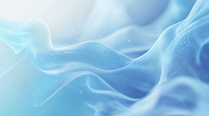 Obraz premium Abstract Blue Wave Background Serene Digital Texture