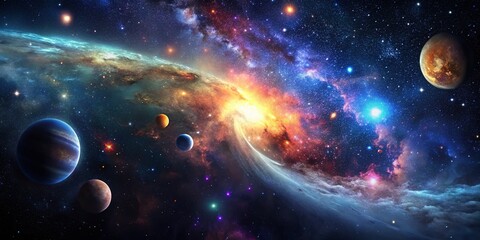 Obraz premium Black Space Background, Abstract Cosmic Nebula, Dark Galaxy, Night Sky, Starry Background, Universe, Space Photography, Deep Space, Celestial, Astronomy, Galaxy Photography