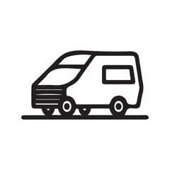 Fototapeta premium Camper Vector illustration