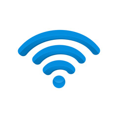 Set of Wifi symbol. Wireless area vector.