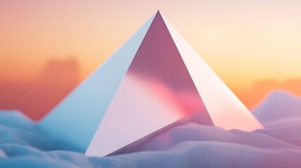 Calming Rhythms Illustration Featuring Soft Waves and Harmonious Abstract Patterns