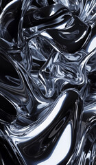 Stylish Gradient Waves in Abstract Digital Art