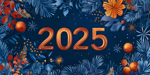 New year banner 2025